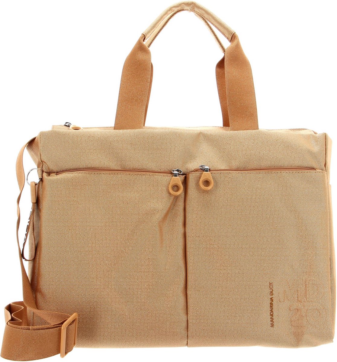 MANDARINA DUCK Reistas Handtas MD20 Lux Duffle Bag Mustard Lux Abrikoos