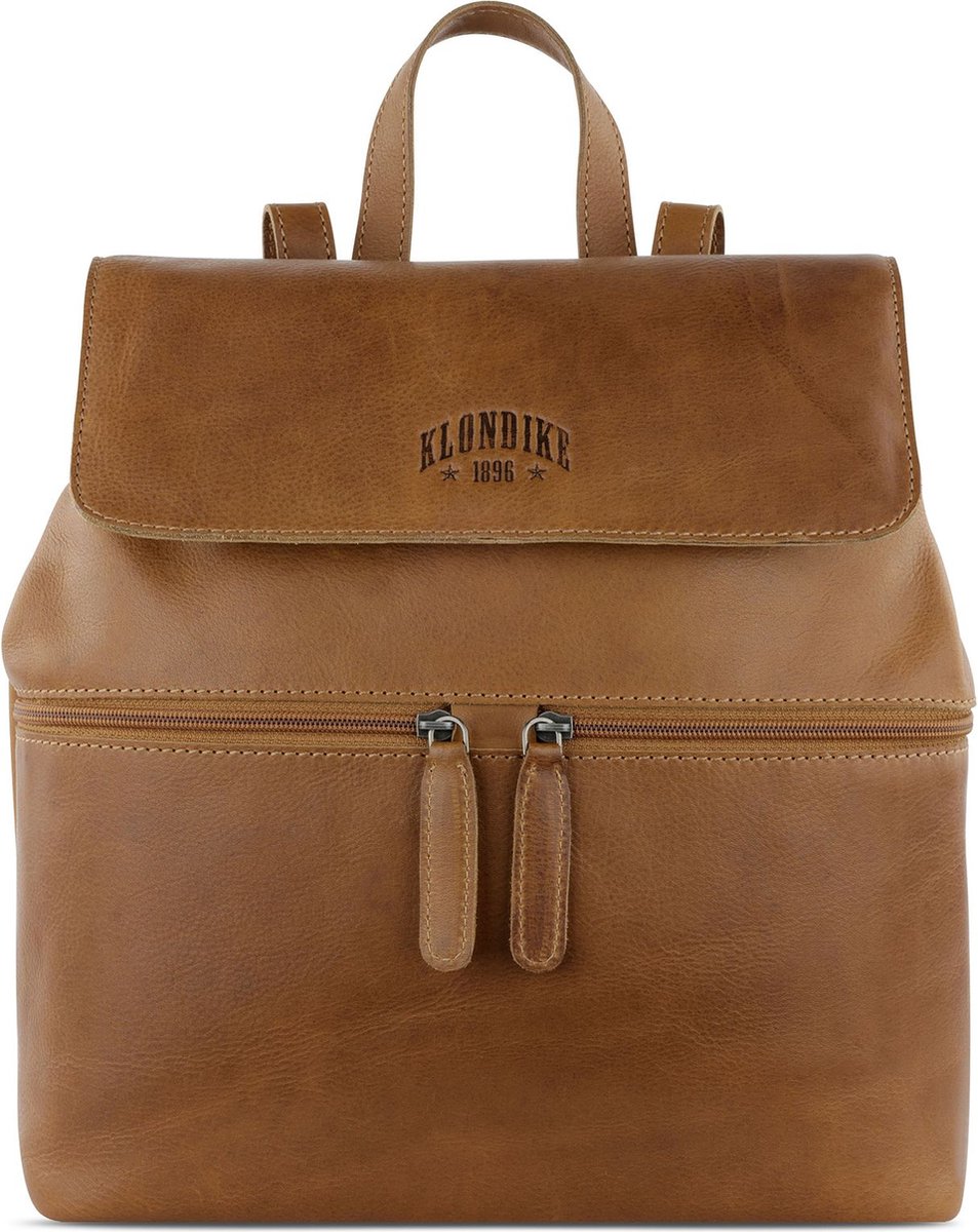 KLONDIKE 1896 Vrije tijd rugzak Rugzak Gold Mike Backpack Cognac Terracotta