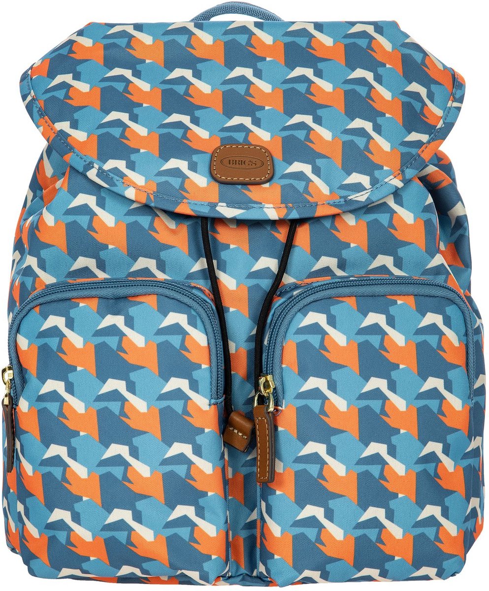 BRIC'S Vrije tijd rugzak Rugzak X-Travel City Backpack Piccolo Tropical Camouflage Blauw