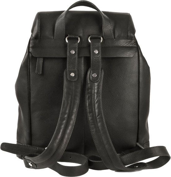 HAROLD'S Cuir Sac à dos de loisirs Sac à dos Campo Backpack Black Noir