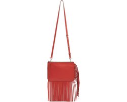 LIEBESKIND BERLIN Leren Schoudertas Francis Crossbody Passion Rood