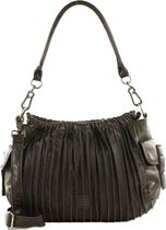 FREDsBRUDER Cuir Sac à épaule Sac à épaule bandoulière Say Hello Shoulderbag Brown Marron foncé