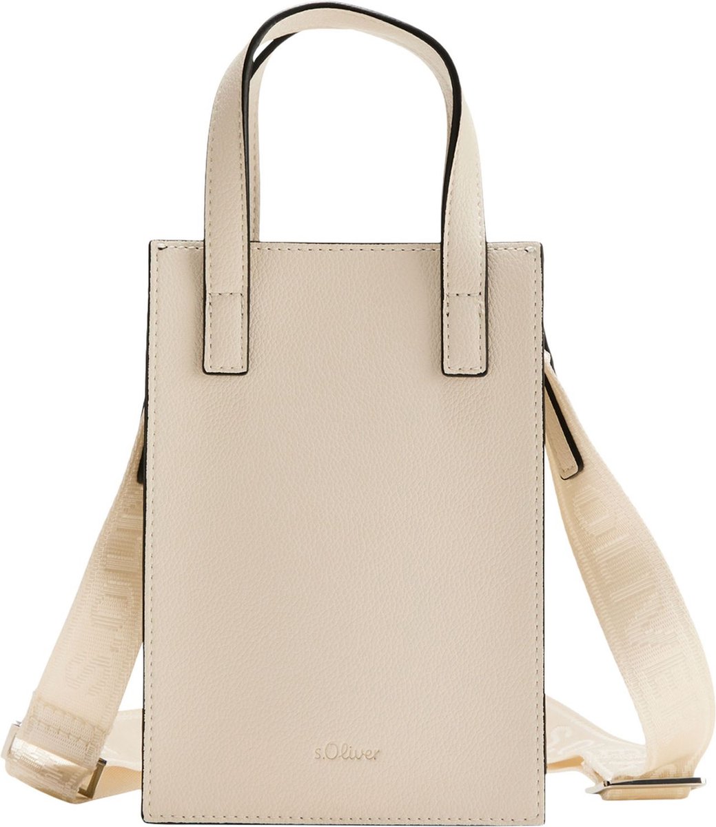 s.Oliver Telefoontasje Smartphone Bag Brown Crème