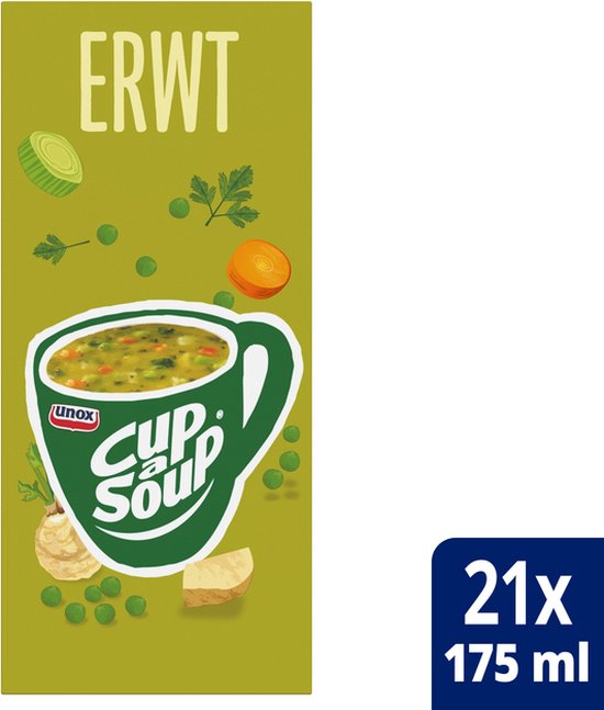 Cup-a-soup unox erwtensoep 175ml | Doos a 21 zak