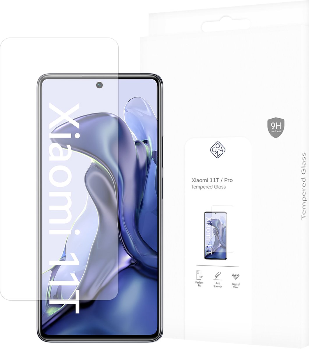 Cazy screenprotector geschikt voor Xiaomi 11T / 11T Pro - Screenprotector Gehard Glas