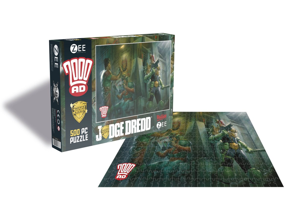 2000 AD Puzzel Judge Dredd 500 stukjes Multicolours