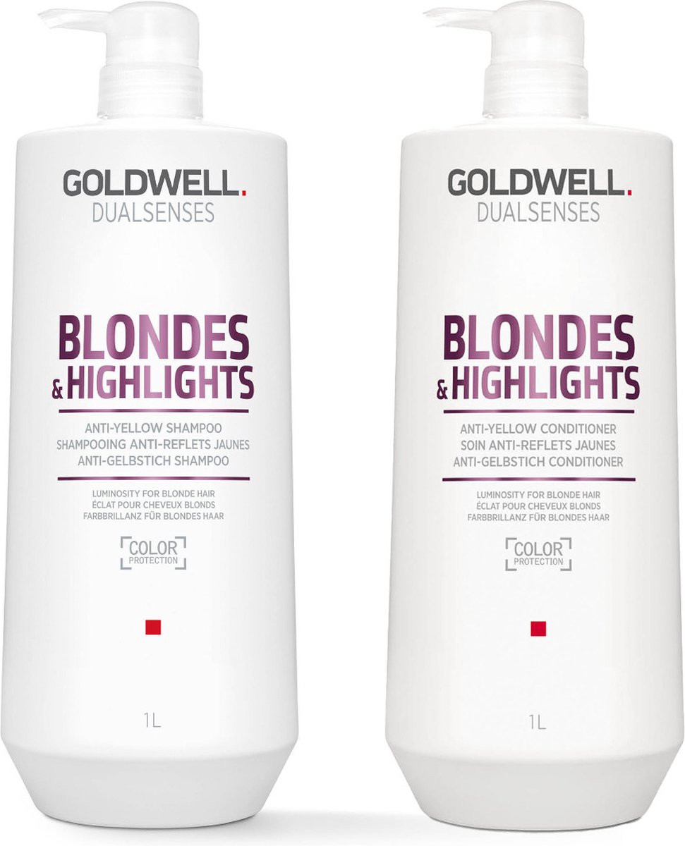 Goldwell Dualsenses Blondes & Highlights Shampoo + Conditioner