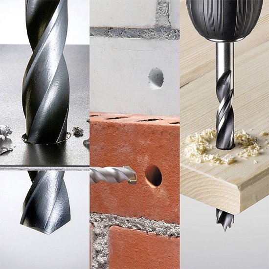 kwb HSS-E Metaalborenset, 13-delig, 1,5 tot 6,5 mm (helling 0,5 mm) en 3,3 en 4,2 mm