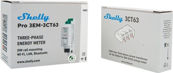 Shelly Pro 3EM-3CT63