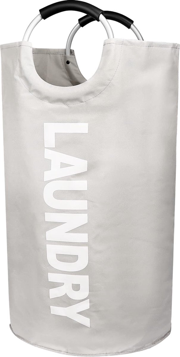 Goedkoopste Selbro ® Ruime Opvouwbare Wasmand van Oxford-stof met Handvat en Waterdichte Waszak