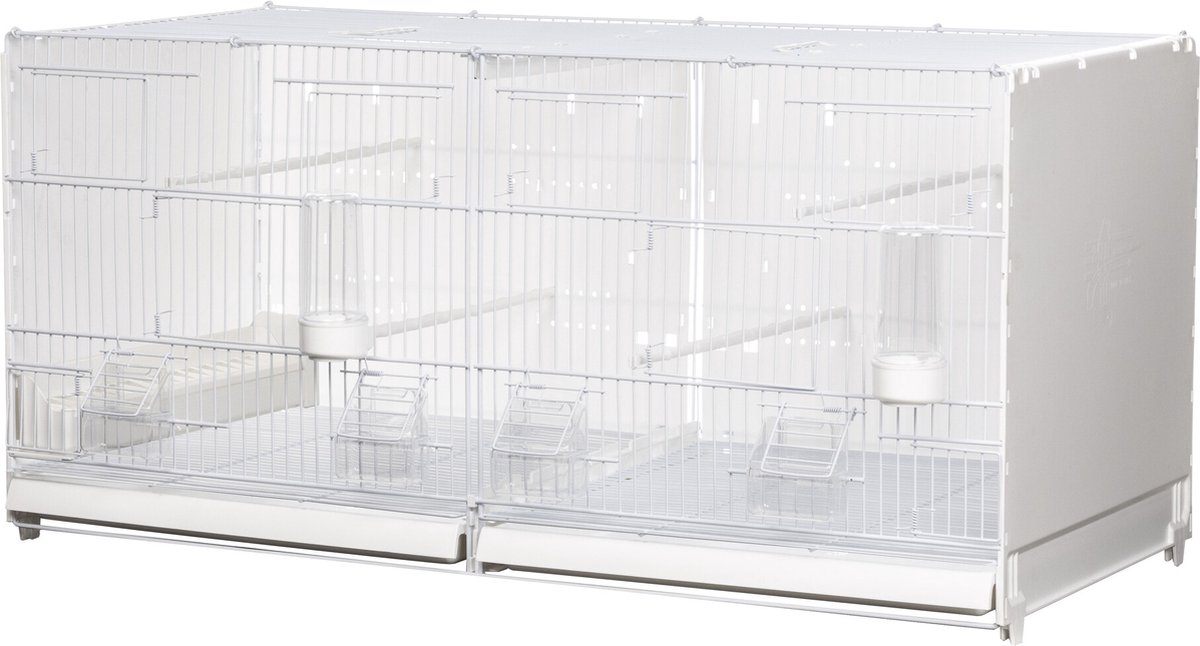 Metalen draadkooi 90 cm - Metalen draadkooi 90 cm - 2 stuks - Italiaanse draadkooien - Kooien - Broedkooien / Kweekkooien