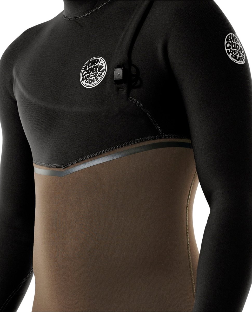 2025 Rip Curl Heren E-Bomb 3/2mm Ritssluiting-vrij Wetsuit - De