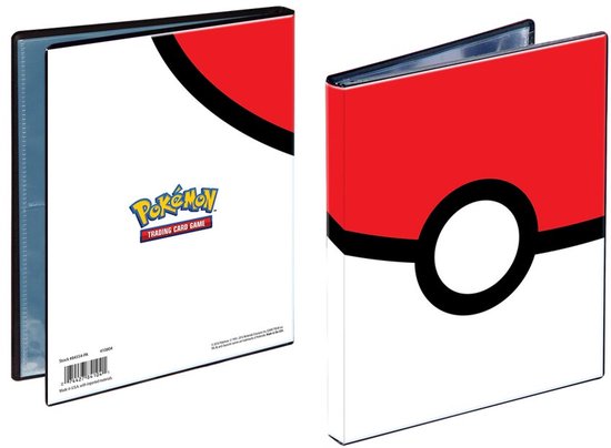 Pokémon Verzamelmap Pokeball 4-pocket