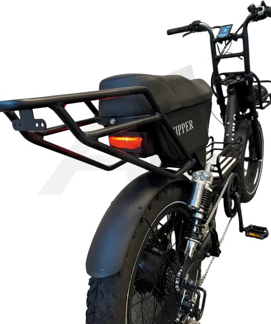 Diablo Zipper - Elektrische Fatbike - 20 inch - 250W motor - Actieradius tot 100 km - 7 versnellingen - Hydraulische schijfremmen - 720Wh accu - Zwart — afbeelding 2