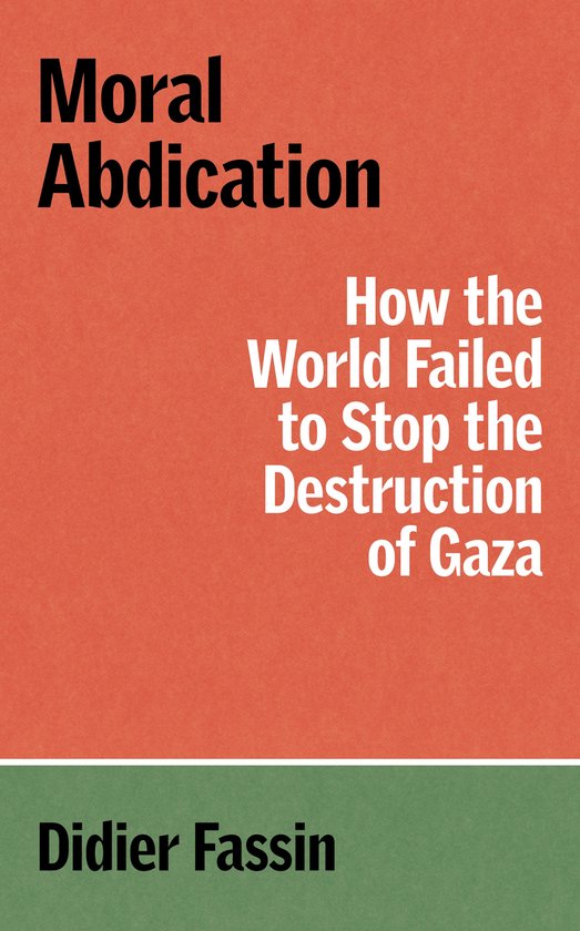 The Verso Palestine Pamphlets- Moral Abdication - cover