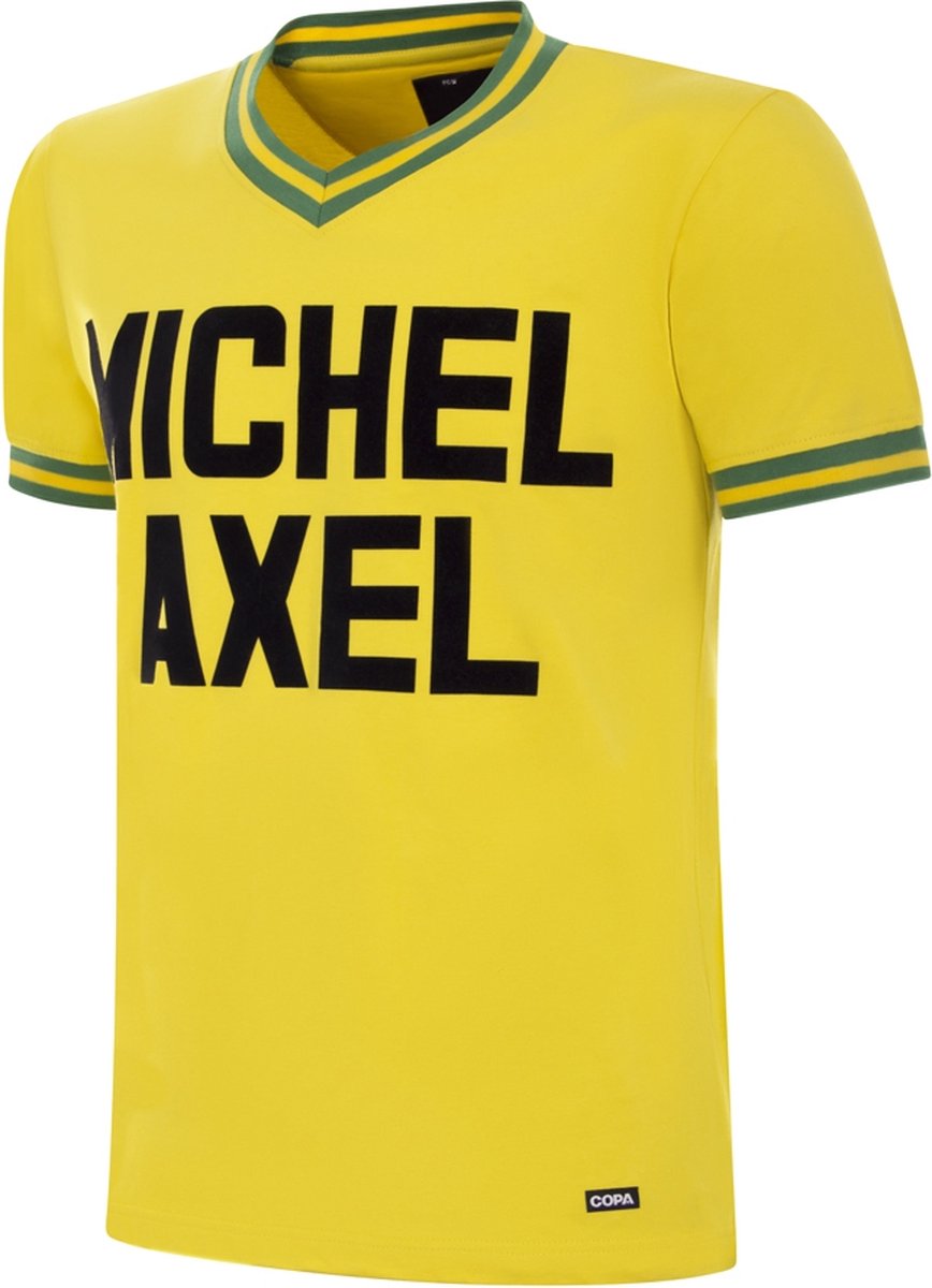 COPA - FC Nantes 1972/73 Retro Voetbalshirt - Heren - Geel - XS
