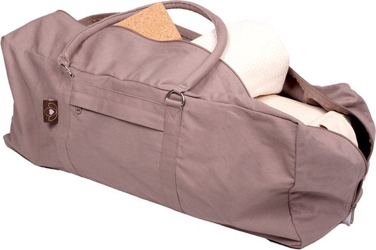 Luxe yogatas hummer taupe - Lotus van Merkloos — afbeelding 4