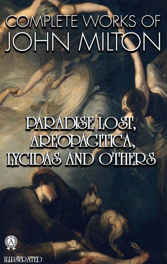 Complete Works of John Milton. Illustrated - cover