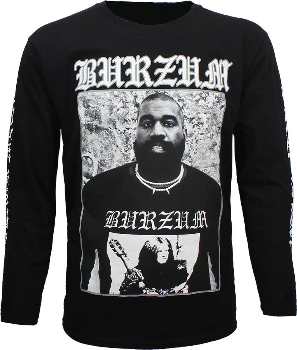 Burzum Kanye West Longsleeve T-Shirt - Officiële Merchandise - M