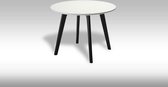 Solliden Livie - Salontafel - Rond 60 cm - Zwart/wit