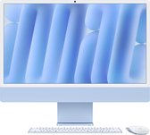 Bol.com Apple iMac 2024 Blauw - M4 8 core CPU 8 core GPU 16GB RAM 256GB SSD Qwerty NL Blauw aanbieding