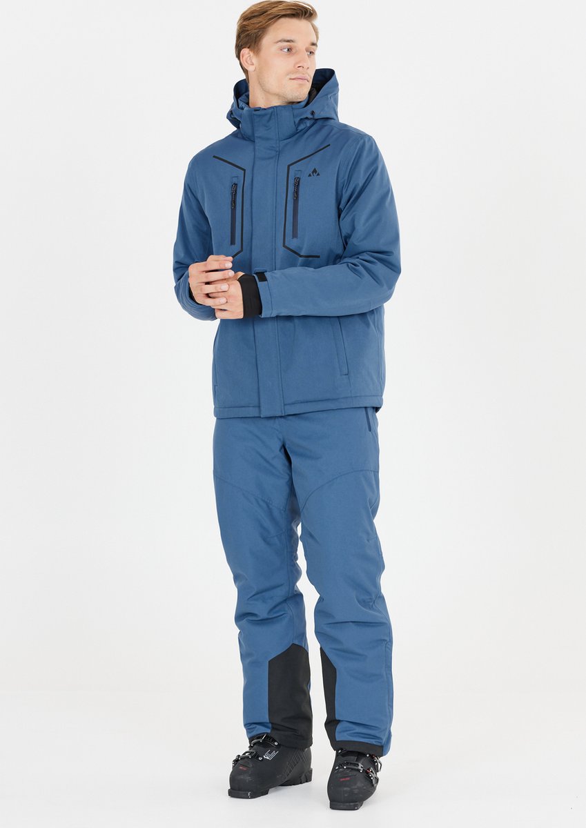 WHISTLER Skijacke Carbon Blauw