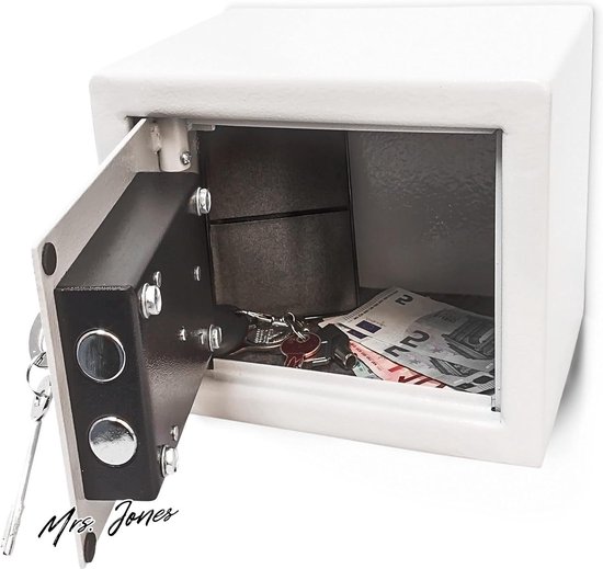 Coffre-fort - SANAG - A227 - 23 x 17 x 17 cm - 4,6 litres - Serrure à