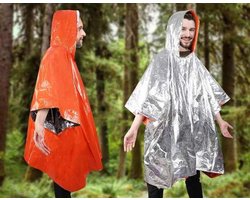 Repus - Nood Regenjas - Life Bivvy - Lichtgewicht - Emergency Poncho - Survival - Outdoor - Musthave - Regenjas - Reizen - Roadtrip - Warm - Koud