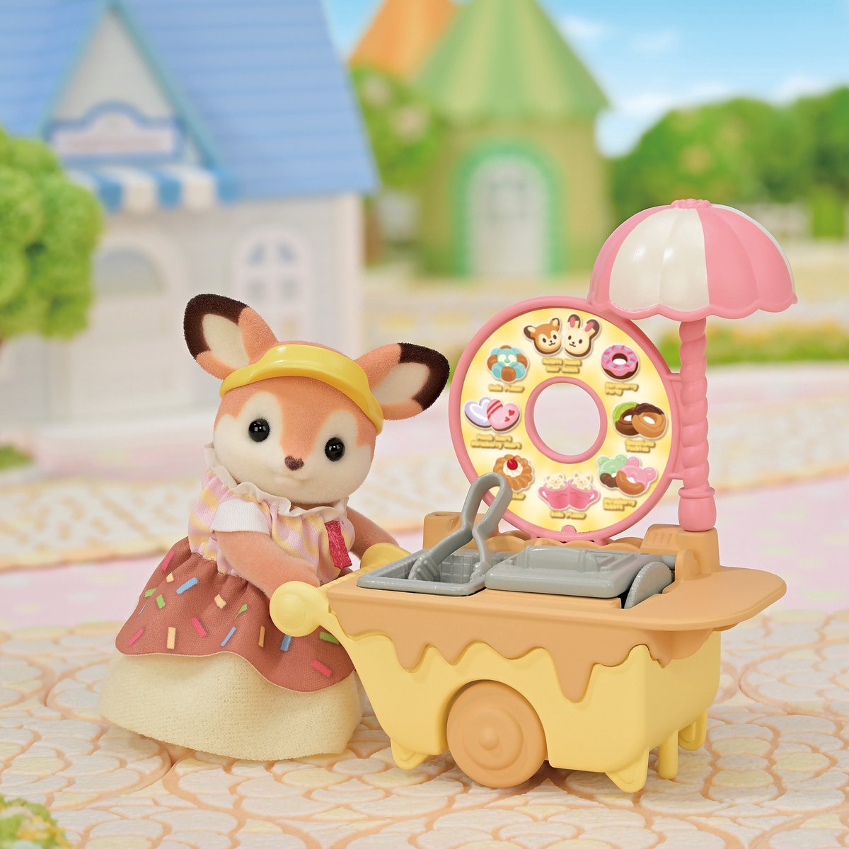 Sylvanian Families 5808 Dip Dip Donut wagen — cadeau in Spellen & Speelgoed - foto 3