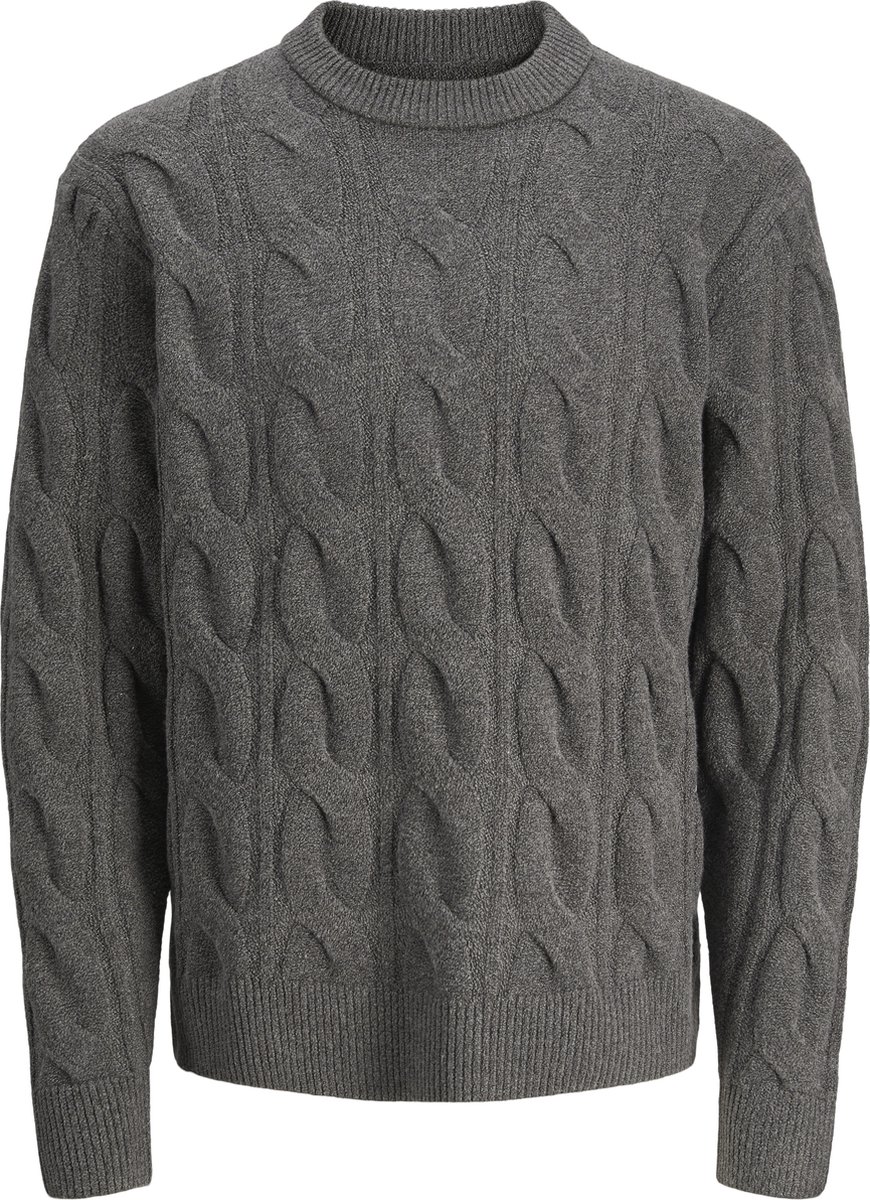 JACK&JONES - JORHENRY CABLE KNIT CREW NECK - Heren - Gebreide truien