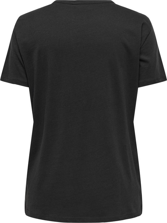 ONLY Carmakoma CARBONNIE LIFE 3/4 V NECK SHAPE - Longsleeve - black
