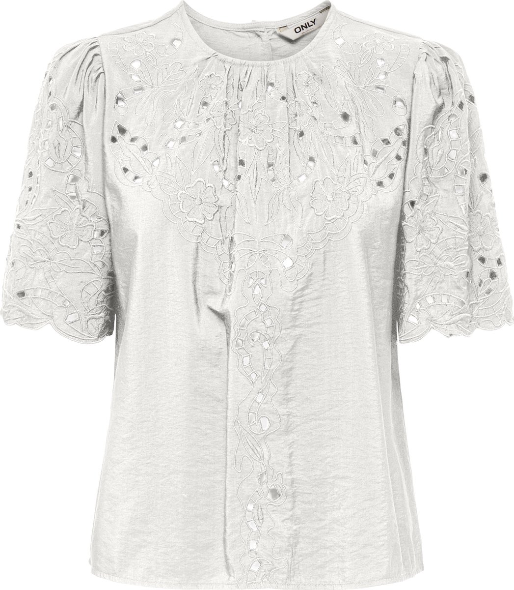 Only Onltulum Emb S/s Top Wvn - Catalog | Nencini Sport