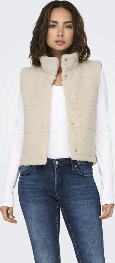 Only Sandra Teddy Bodywarmer Dames - Maat M