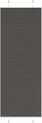 vidaXL - Store plissé - enrouleur - 75x200 - cm - largeur du tissu - 74,4 - cm - polyester - noir