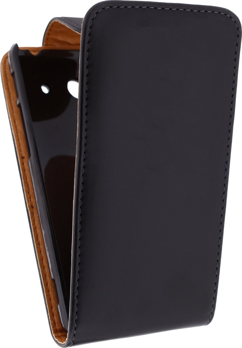 Xccess Leather Flip Case Huawei Ascend G525 Black