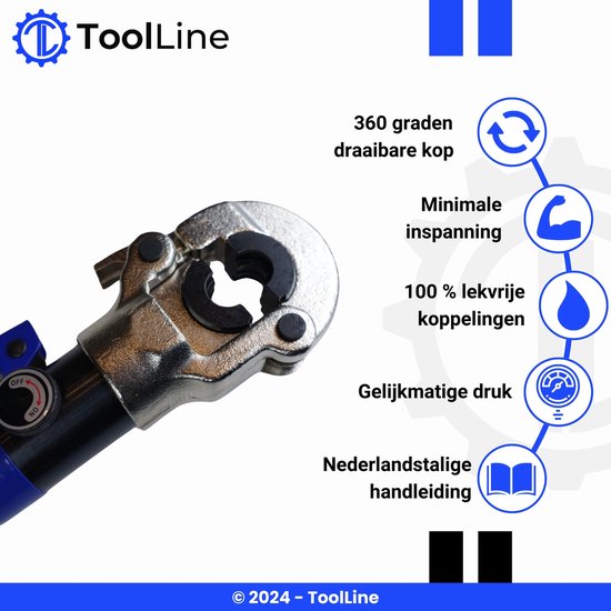 Professionele perstang koperen buis U-contour met pijpsnijder
