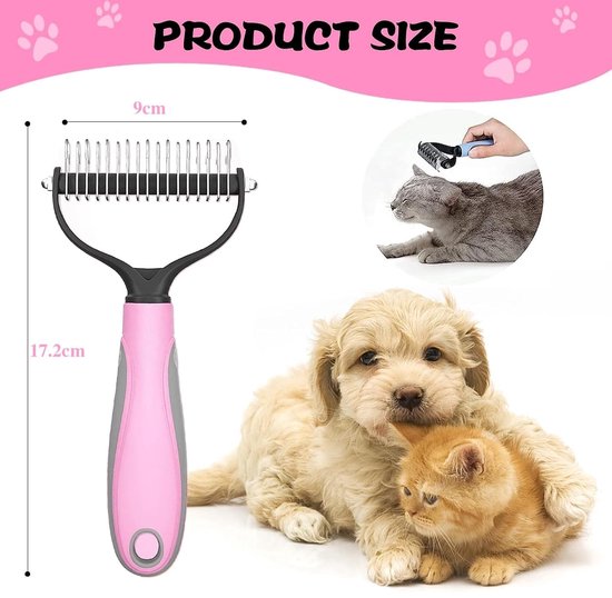 Borstelhandschoen voor hond en kat Borstelhandschoen voor hond en kat