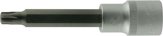 SW-Stahl Torx Schraubendrehereinsatz T45 X 100 Mm – 1/2 Zoll Antrieb, Für TX-Schrauben