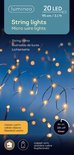 Micro LED string - 95 cm - 20LEDs - koper | bol