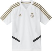 adidas Real Madrid Trainingsshirt 2019/2020 Junior - Wit - Maat 128