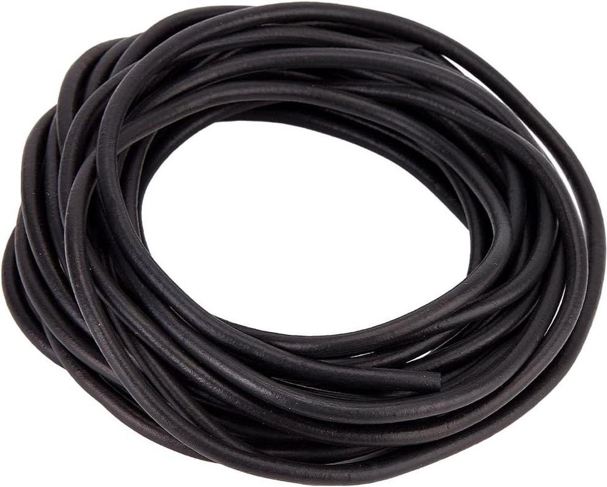 Content in 5 - 5 mm Zwarte Backer Staaf Rubber Kit - Spaarder Weer Strippend Deurafdichting - Beton Expansie Gezamenlijke Vuller - Synthetisch Rubber Touw - Oprit Scheurvulling voor Spleten Deur Muur .