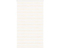 vidaXL - Zebra - rolgordijn - 120x200 - cm - stofbreedte - 115,9 - cm - marmerbeige