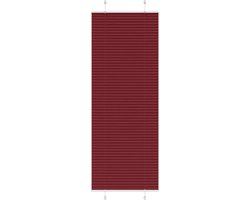 vidaXL - Plissé - rolgordijn - 70x200 - cm - stofbreedte - 69,4 - cm - bordeauxrood