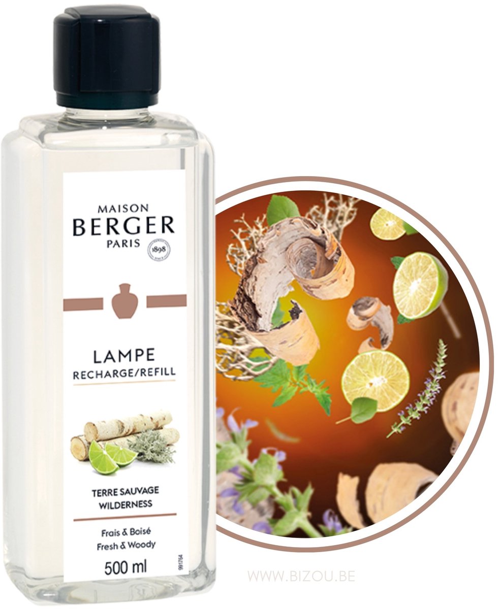 Maison Berger Terre Sauvage Navulling 500 ml