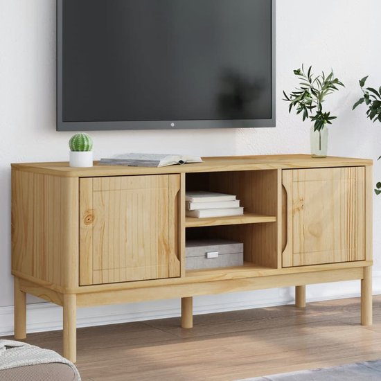 Eettafel met verlengstuk en poten van massief elzenhout