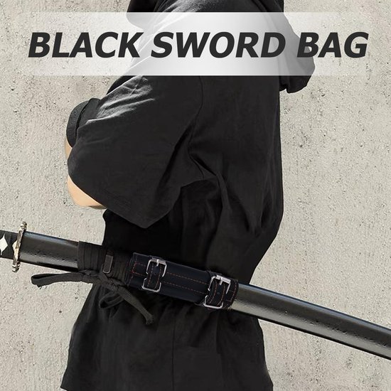 OUDQFCJ Katana-riem met riem, robuuste band voor comfortabel transport, perfect accessoire voor historische reconstructies, cosplay en Samurai-liefhebbers, accessoires voor Samurai-fans