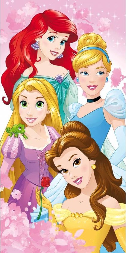 Disney Princess - Strandlaken - 70 x 140 cm - Multi