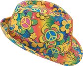 WELLY INTERNATIONAL - Hippie borsalino hoed voor volwassenen - Hoeden > Chique hoeden