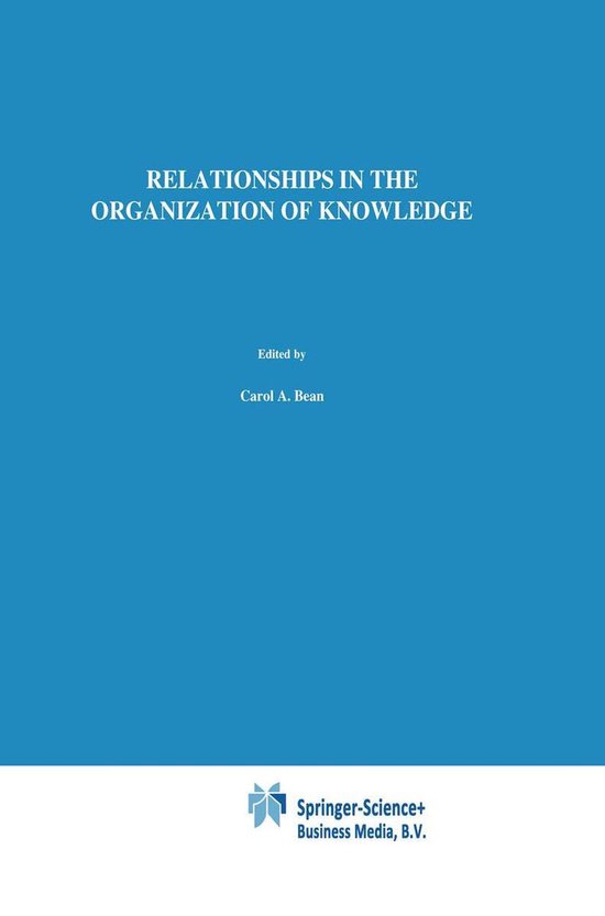 Computer Science (R0) - Relationships in the Organization of ... - cover