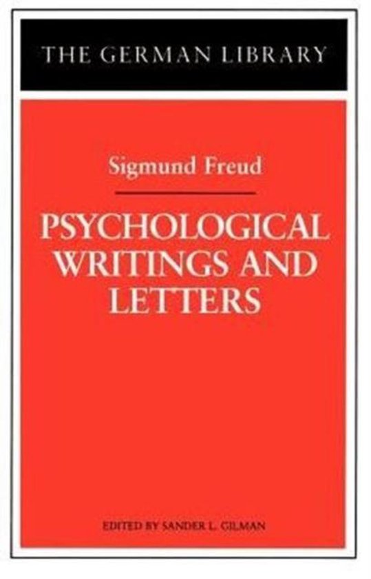 German Library- Psychological Writings and Letters: Sigmund  ... - cover